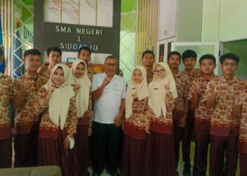 Penelitian Siswa SMA Negeri 1 Sidoarjo Borong Tiga Medali Emas