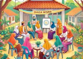 Jumlah Dasa Wisma di Tiap Kecamatan di Kabupaten Sidoarjo