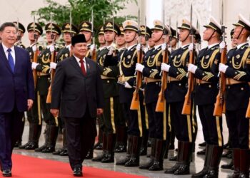 Kunjungan Kenegaraan Perdana, Presiden Prabowo Disambut Upacara Kenegaraan oleh Presiden Xi Jinping