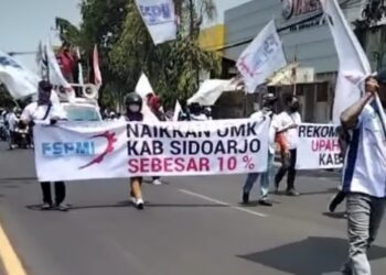 Pembahasan Upah Minimun Kabupaten Sidoarjo 2025 Tunggu Petunjuk Pemerintah Pusat