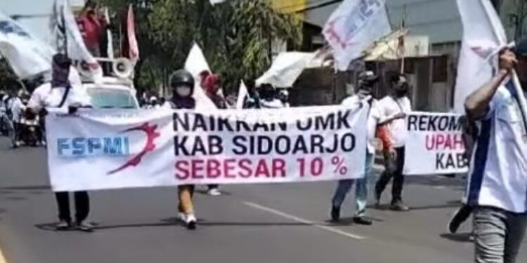 Pembahasan Upah Minimun Kabupaten Sidoarjo 2025 Tunggu Petunjuk Pemerintah Pusat
