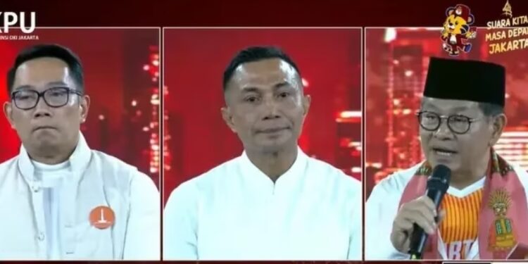 Debat Terakhir Cagub Cawagub DKI Jakarta Dimulai