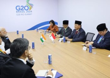 Presiden Prabowo dan PM Modi Bahas Kerja Sama Kesehatan hingga Perdagangan