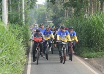 Berolahraga Bersama di Hantaru 2024 Sekaligus Kampanyekan Gempur Rokok Ilegal