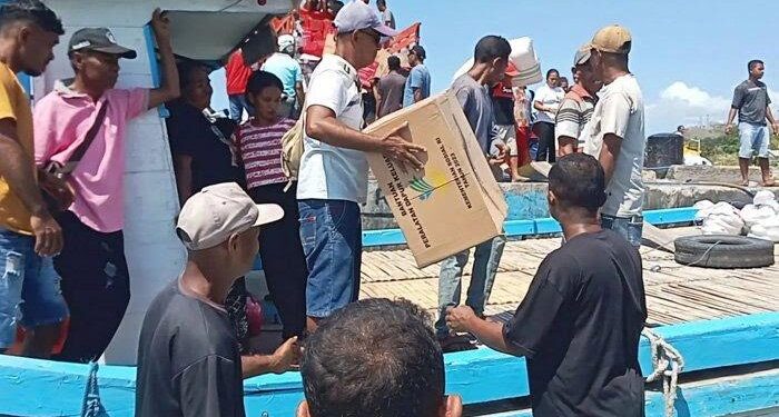 Kemensos Kirim bantuan logistik untuk korban letusan Gunung Lewotobi Laki-Laki di Flores Timur, Nusa Tenggara Timur