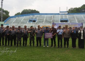 2.364 Personel Satlinmas Amankan Pilkot Malang