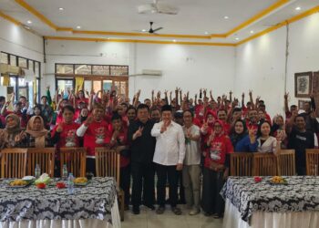 Mas Iin – Abah Edy Hadiri Konsolidasi Tim Ketuk Pintu Risma – Gus Hans dan Paslon SAE