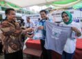 Temui Ratusan Pedagang Pasar Krian, Subandi – Mimik Terima Banyak Aspirasi