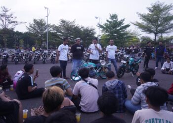 Temui Ratusan Anggota Otomotif Herex, Cabup Subandi Siap Bangun Destinasi Wisata Sirkuit Balap