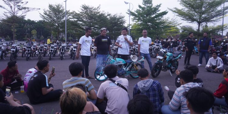 Temui Ratusan Anggota Otomotif Herex, Cabup Subandi Siap Bangun Destinasi Wisata Sirkuit Balap