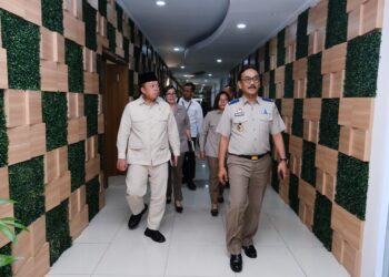 Kunjungan ke Kantor Kementerian ATR/BPN, Menteri Nusron Tekankan Penataan SDM yang Adil