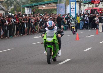 “Bapake Herex” Subandi Gas Poll di Sidoarjo Race Festival