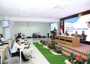 Buka Ujian PPAT 2024, Wamen Ossy Harapkan PPAT Turut Dukung Layanan Pertanahan yang Adil, Merata, dan Berkesinambungan