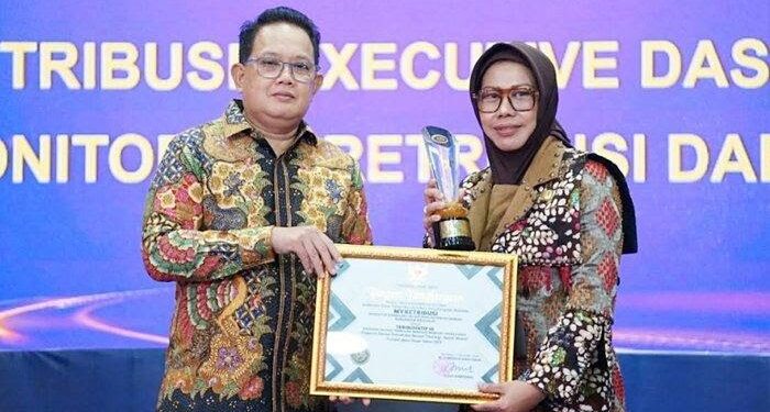 My Retribusi dan Siksda Pemkab Sidoarjo Dapat Penghargaan Inotek Award