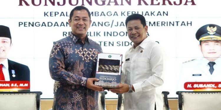 Kunjungan Kepala LKPP Barang/Jasa Pemerintah di Kabupaten Sidoarjo