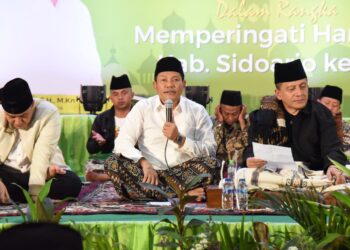 Hari Jadi Sidoarjo, Gelar Majelis Semaan Al-Quran Dzikrul Ghofilin Jantiko Mantab Jumat Wage