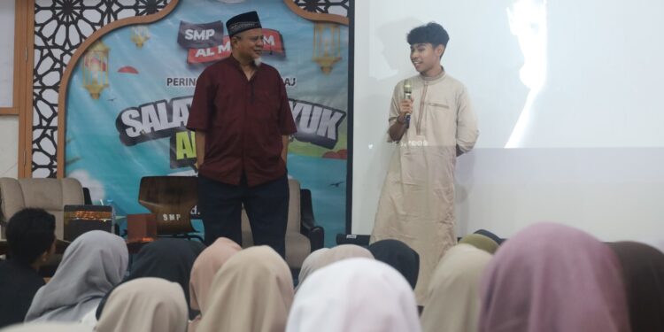 SMP Al Muslim Gelar Peringatan Isra’ Mi’raj Bertema “Shalat Khusyu’ Ala Nabi”