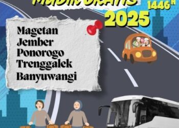 Pemkab Sidoarjo Siapkan 28 Bus Mudik Gratis Kuota 1.400 Pemudik