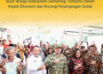 Sertipikat Hasil Konsolidasi Tanah Buat Warga Kabupaten Semarang Terbantu dalam Aspek Ekonomi dan Kurangi Kesenjangan Sosial