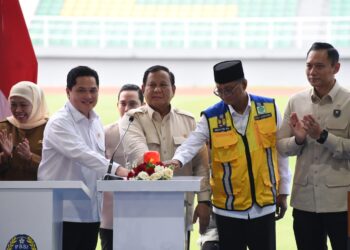 Kunjungi Sidoarjo, Presiden Prabowo Resmikan Renovasi 17 Stadion di Indonesia
