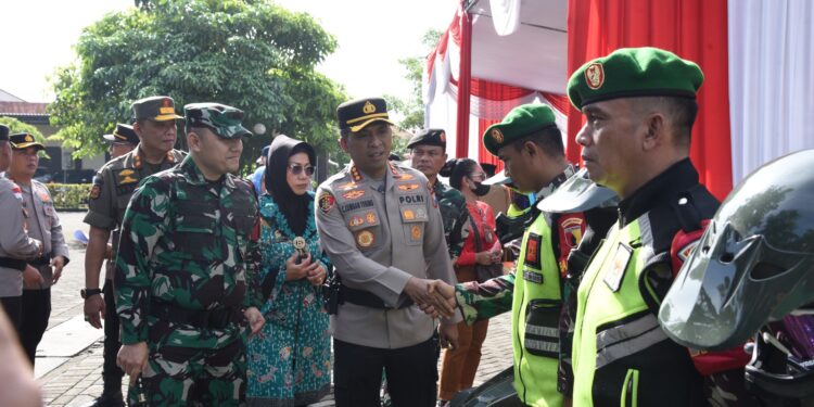 Polresta Sidoarjo Siagakan Ratusan Personel, Pemkab Sidoarjo Dukung Operasi Ketupat Semeru 2025