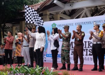 Wabup Mimik Idayana Berangkatkan 28 Bus Mudik Gratis Sidoarjo