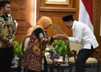 Bupati dan Wakil Bupati Sidoarjo Ikuti Halal bi Halal Dengan Gubernur dan Wakil Gubernur Jatim