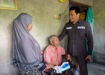 Satu Tahun di Kursi Roda, Supardi Dapat Perhatian Khusus dari Bupati Sidoarjo