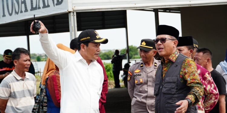 Pemkab Sidoarjo Stop Angkutan Urukan di Desa Banjar kemuning, Kecamatan Sedati