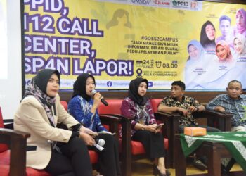 Gandeng Umsida, Dinas Kominfo Sidoarjo Kenalkan Layanan PPID, SP4N LAPOR dan  Call Center Sidoarjo 112