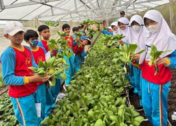 SD Al Muslim Wujudkan Generasi Peduli Lingkungan Lewat Outing Class di Kaliandra