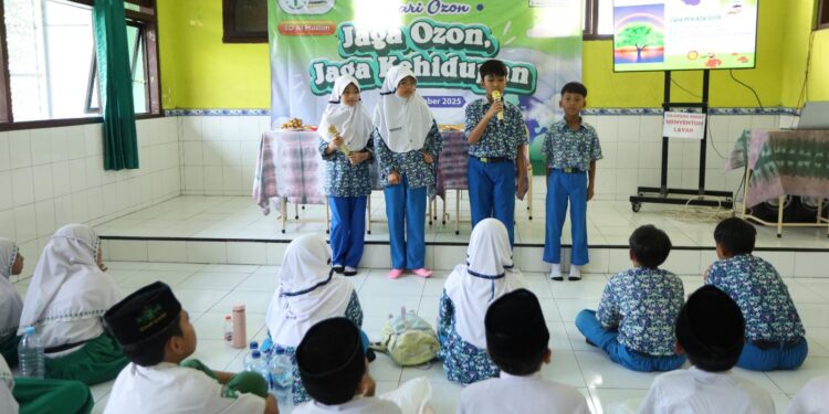 Jaga Ozon, SD Al Muslim Ajari Hidroponik ke Sekolah Imbas