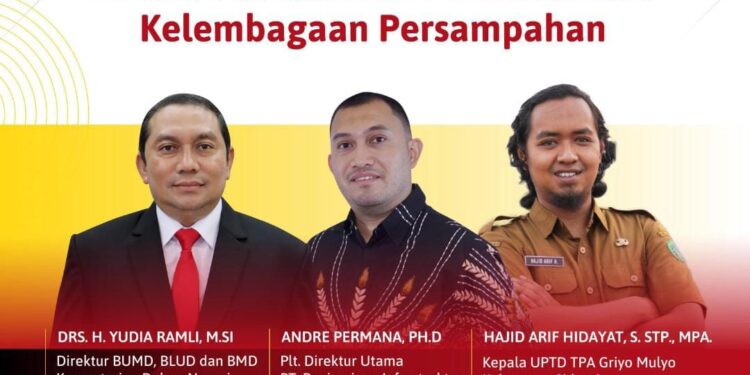 Kepala TPA Jabon Bicara di Webinar Nasional, Bahas Skema Pendanaan & Transformasi Kelembagaan Persampahan