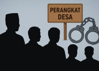 4 Kades di Tulangan Jadi Tersangka Baru Kasus Suap Rekrutmen Perangkat Desa