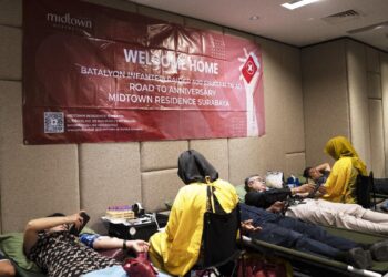 Midtown Residence Surabaya Gelar Donor Darah “Setetes Kehidupan” Berkolaborasi dengan PMII Mojokerto