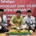 Bupati H. Subandi Resmikan Podcast dan Studio Mini Milik PGRI Sidoarjo