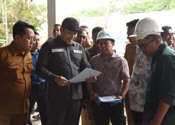 Bupati Sidoarjo Sidak Pembangunan SDN Suko, Pastikan Kualitas Sesuai Standar