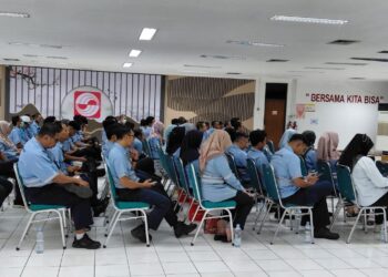 Sadar Pentingnya Cegah Penyakit, Karyawan Tjiwi Kimia Dapat Edukasi Kesehatan