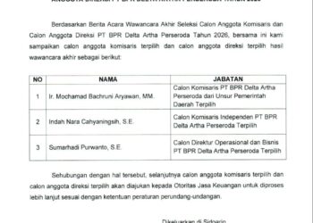 M. Bachruni Aryawan Jabat Komisaris BPR Delta Artha