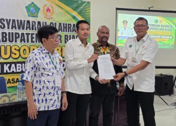Rafi Wibisono Nakhodai KONI Sidoarjo